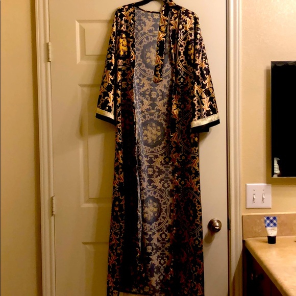 versace inspired robe